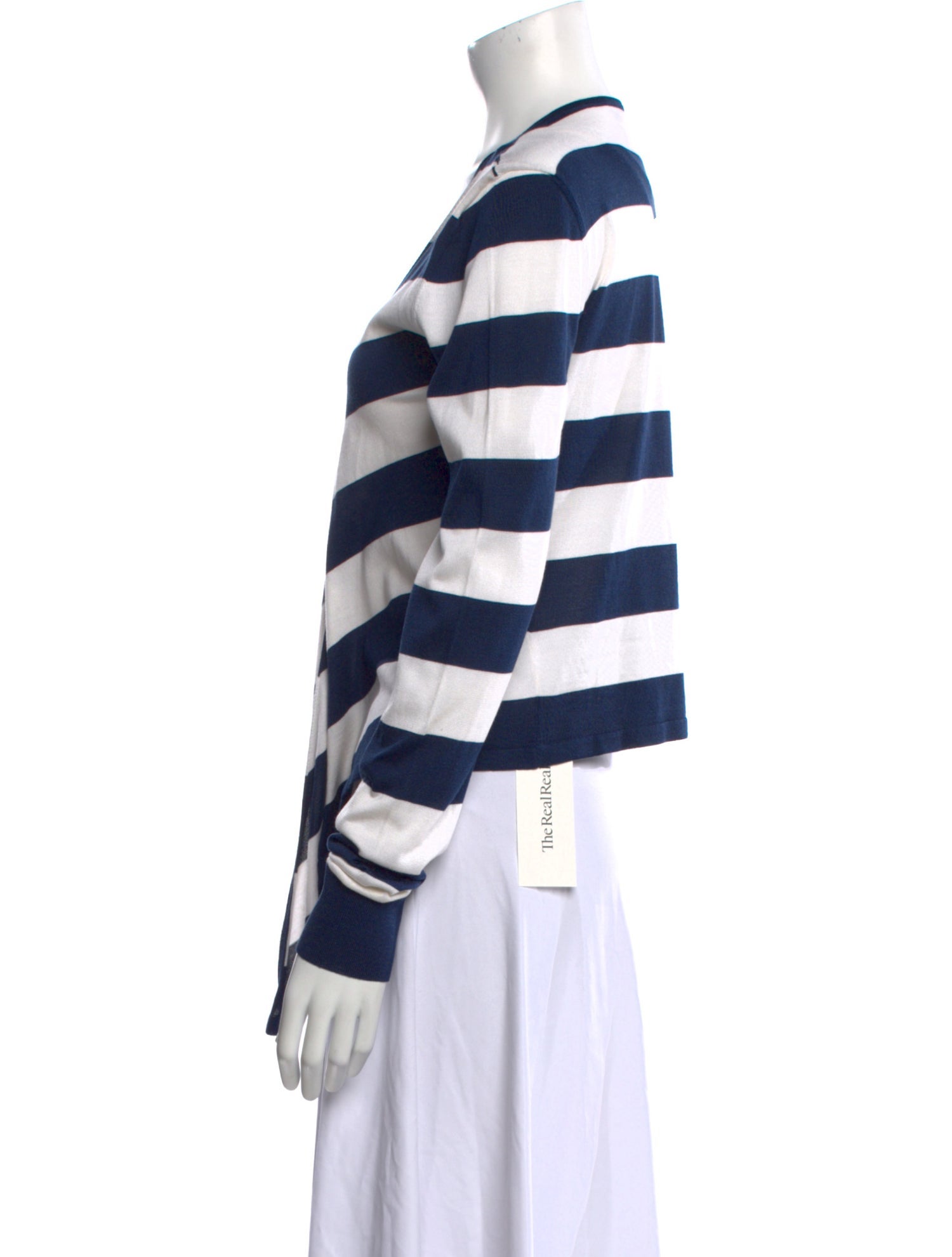 Dolce & Gabbana Silk Striped Sweater