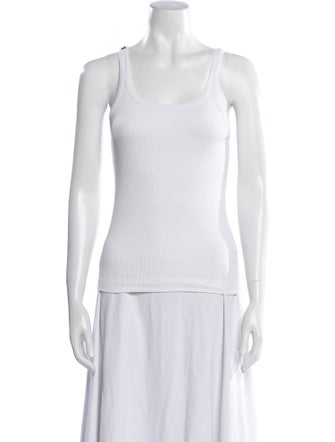 Dolce & Gabbana Scoop Neck Sleeveless Top