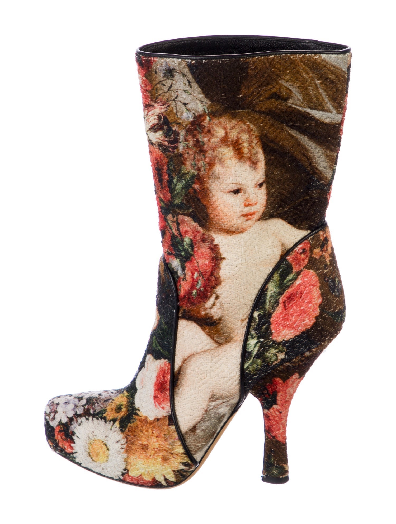 Dolce & Gabbana Printed Boots