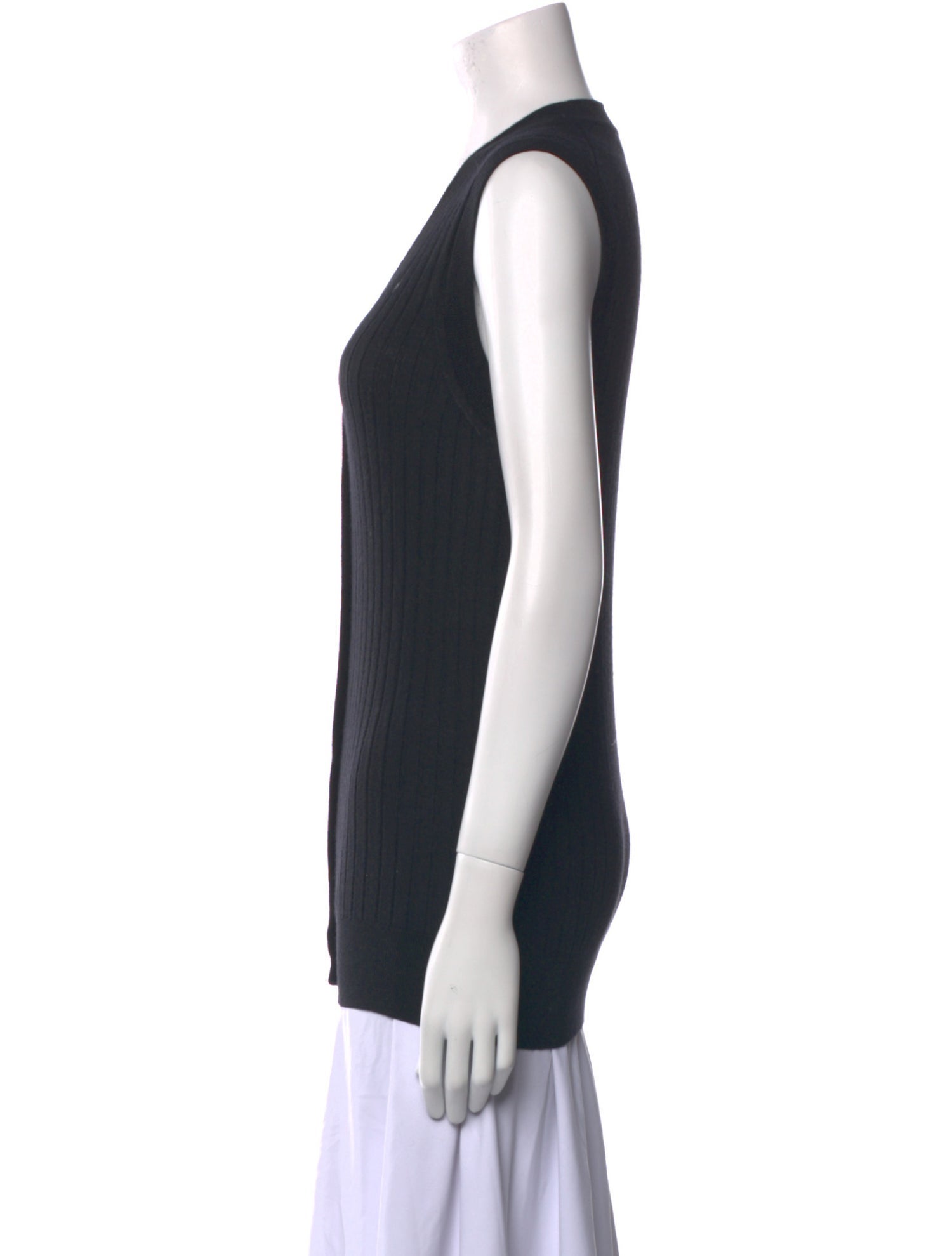 Dolce & Gabbana Scoop Neck Sleeveless Top