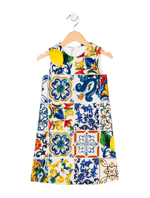 Dolce & Gabbana Majolica Sleeveless Dress