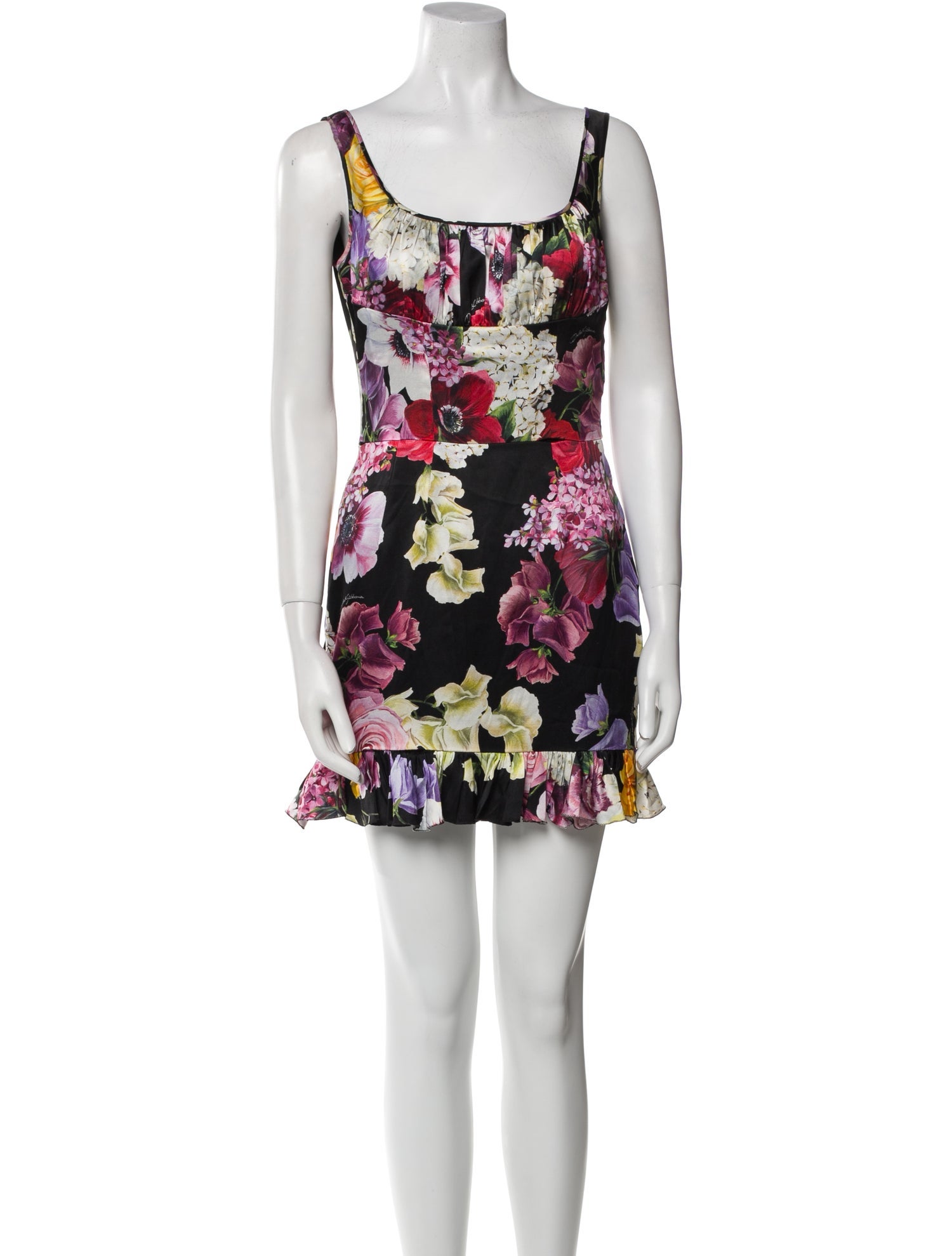 Dolce & Gabbana Silk Mini Dress