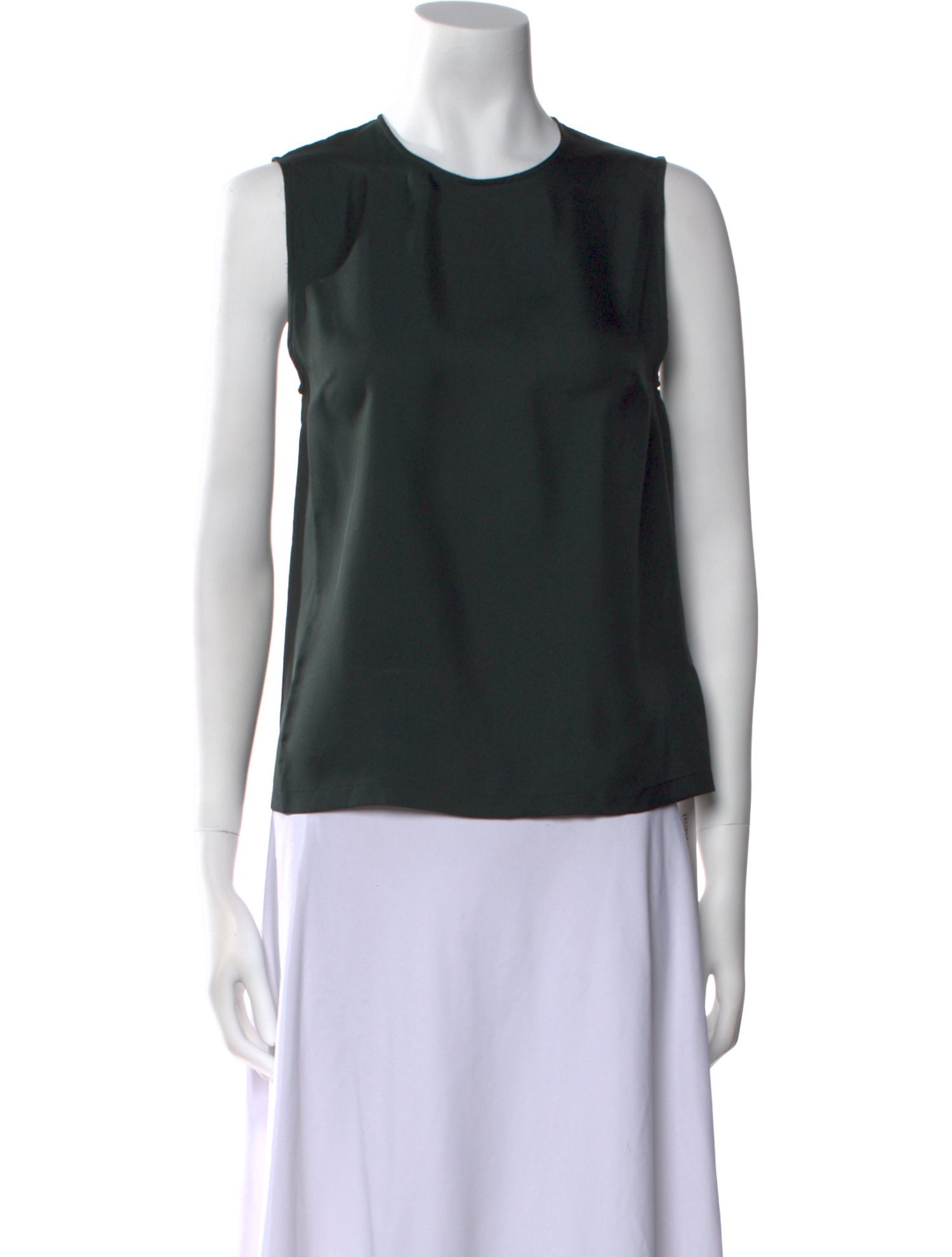 Dolce & Gabbana Silk Crew Neck Top