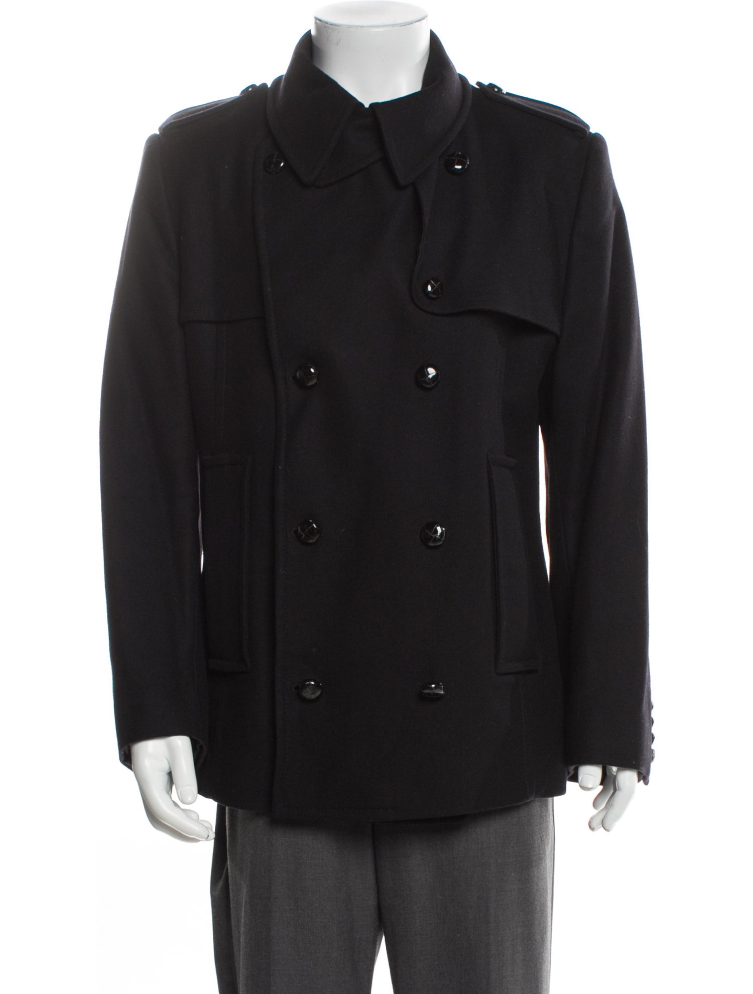 Dolce & Gabbana Virgin Wool Peacoat