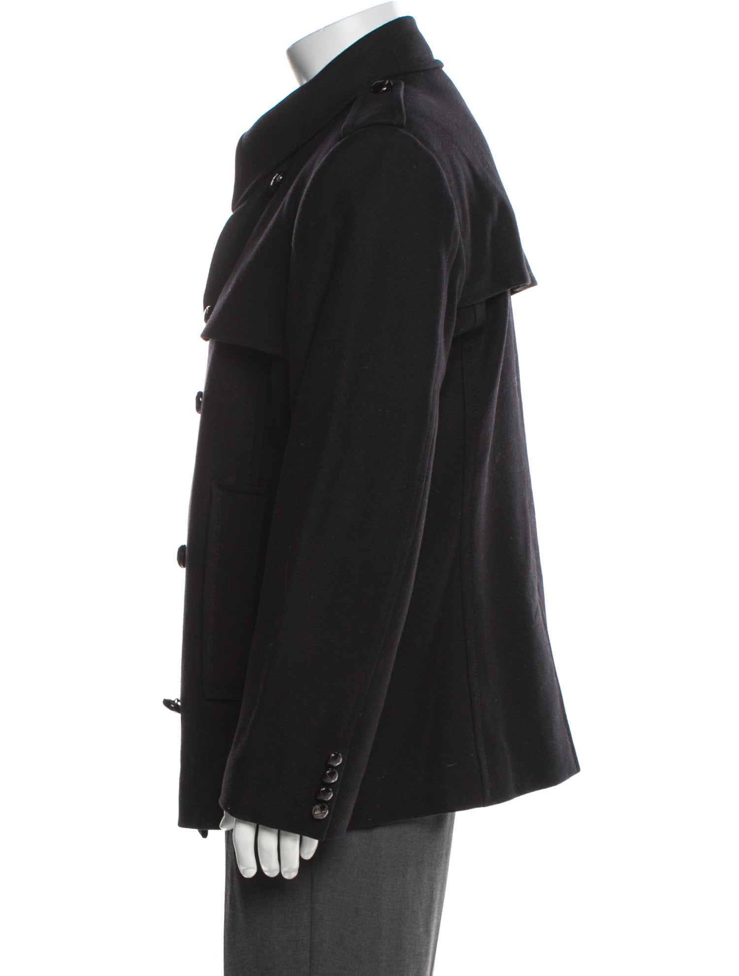 Dolce & Gabbana Virgin Wool Peacoat
