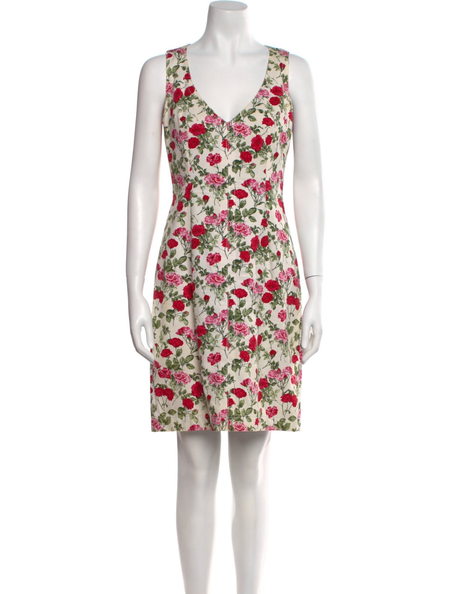 Dolce & Gabbana Floral Print Mini Dress