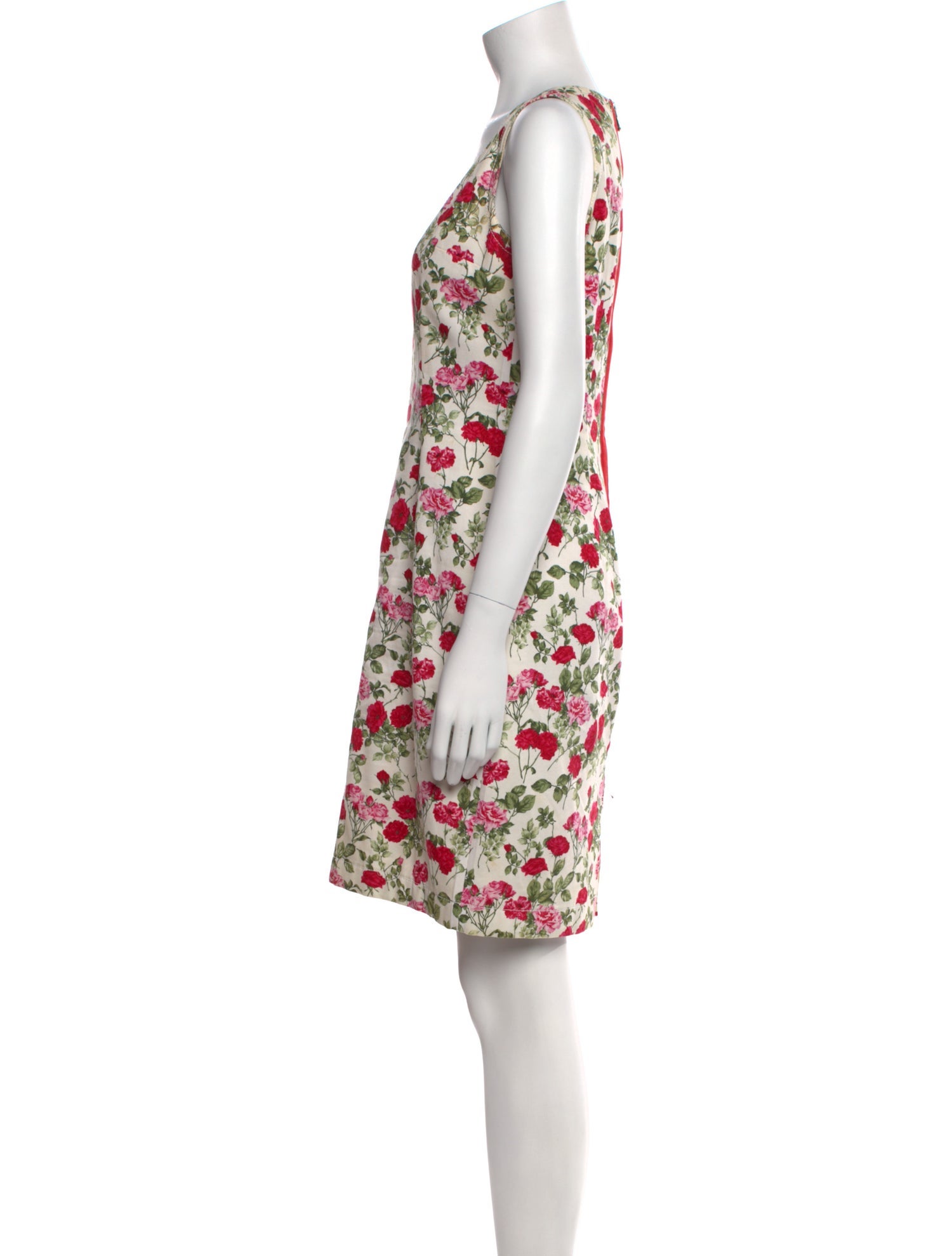 Dolce & Gabbana Floral Print Mini Dress