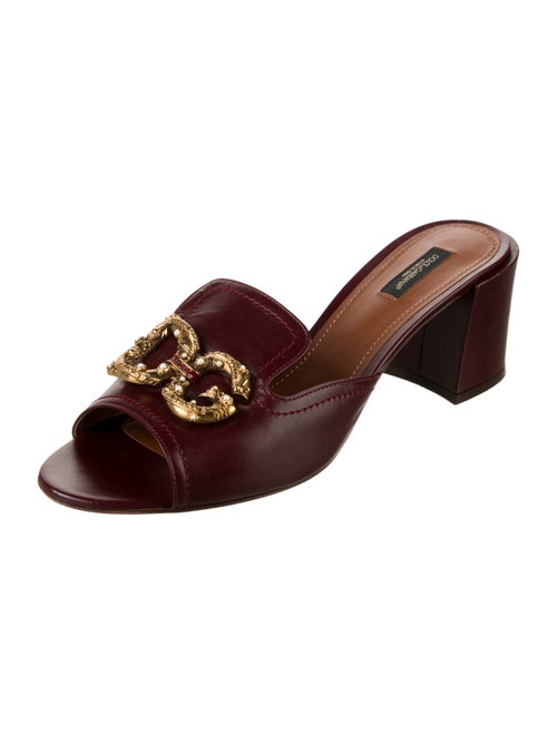 Dolce & Gabbana Leather Slides