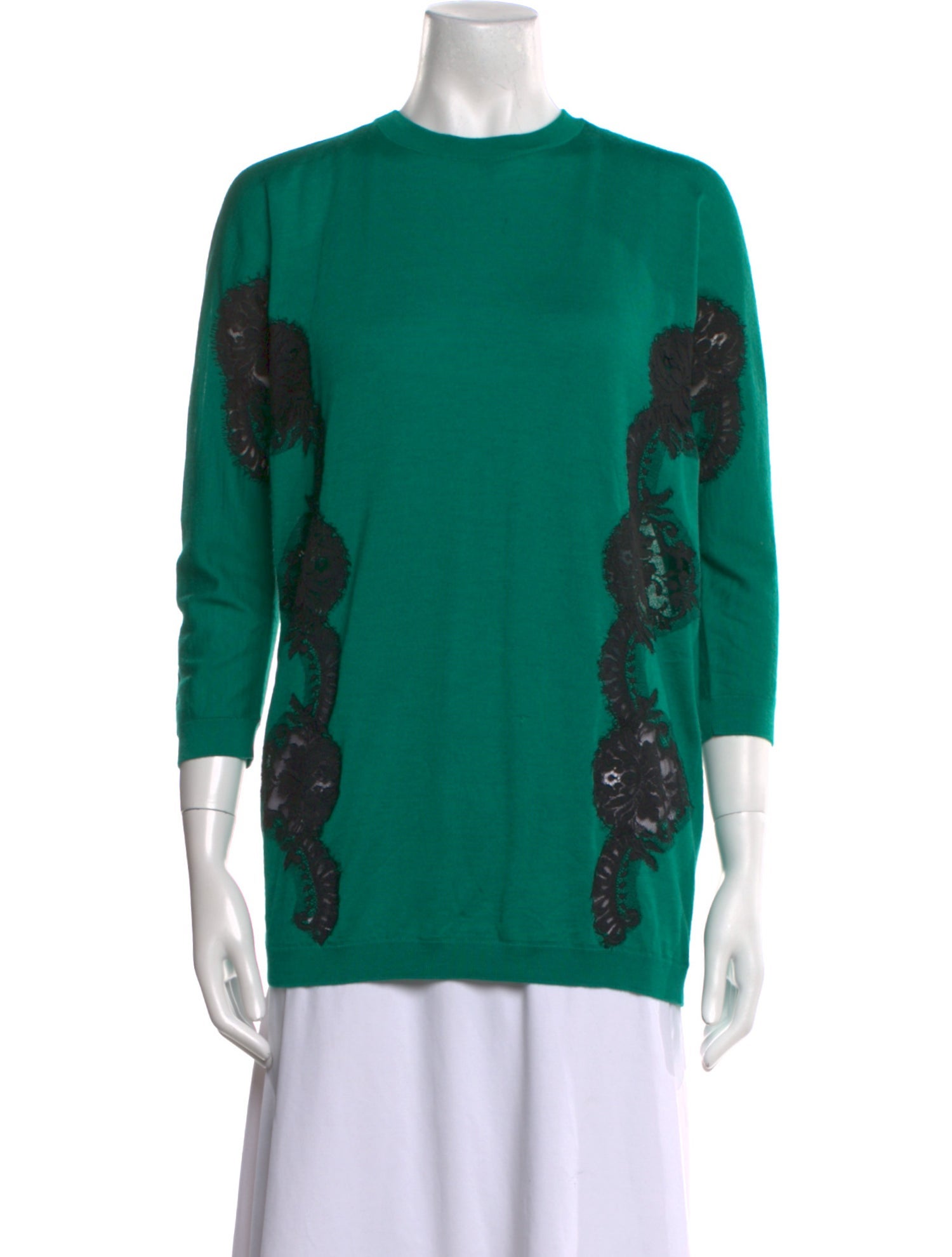 Dolce & Gabbana Cashmere Patterned Sweater