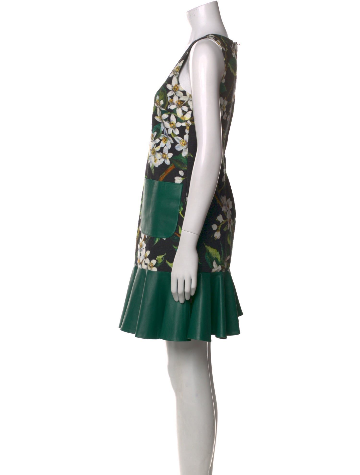 Dolce & Gabbana Floral Print Mini Dress