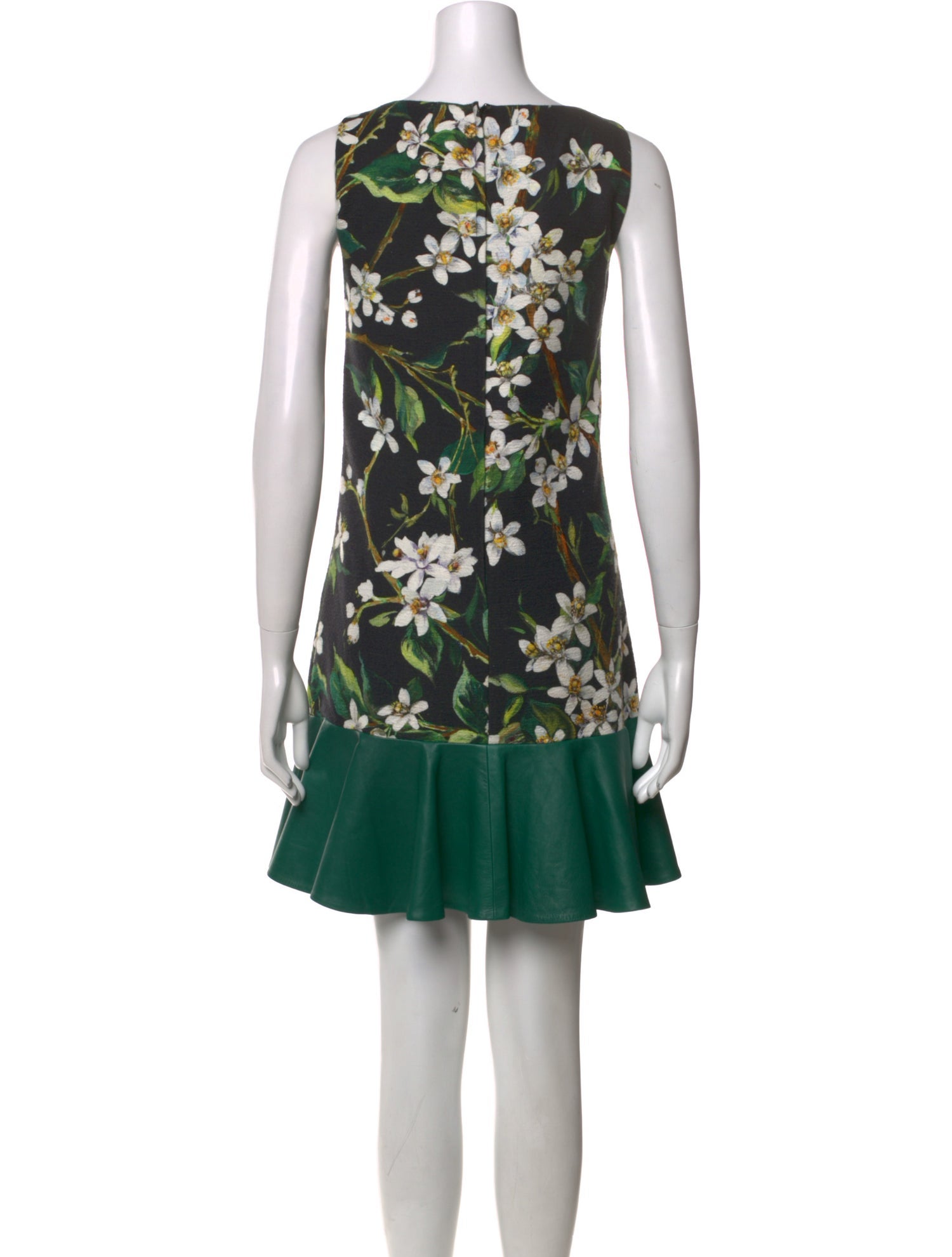 Dolce & Gabbana Floral Print Mini Dress
