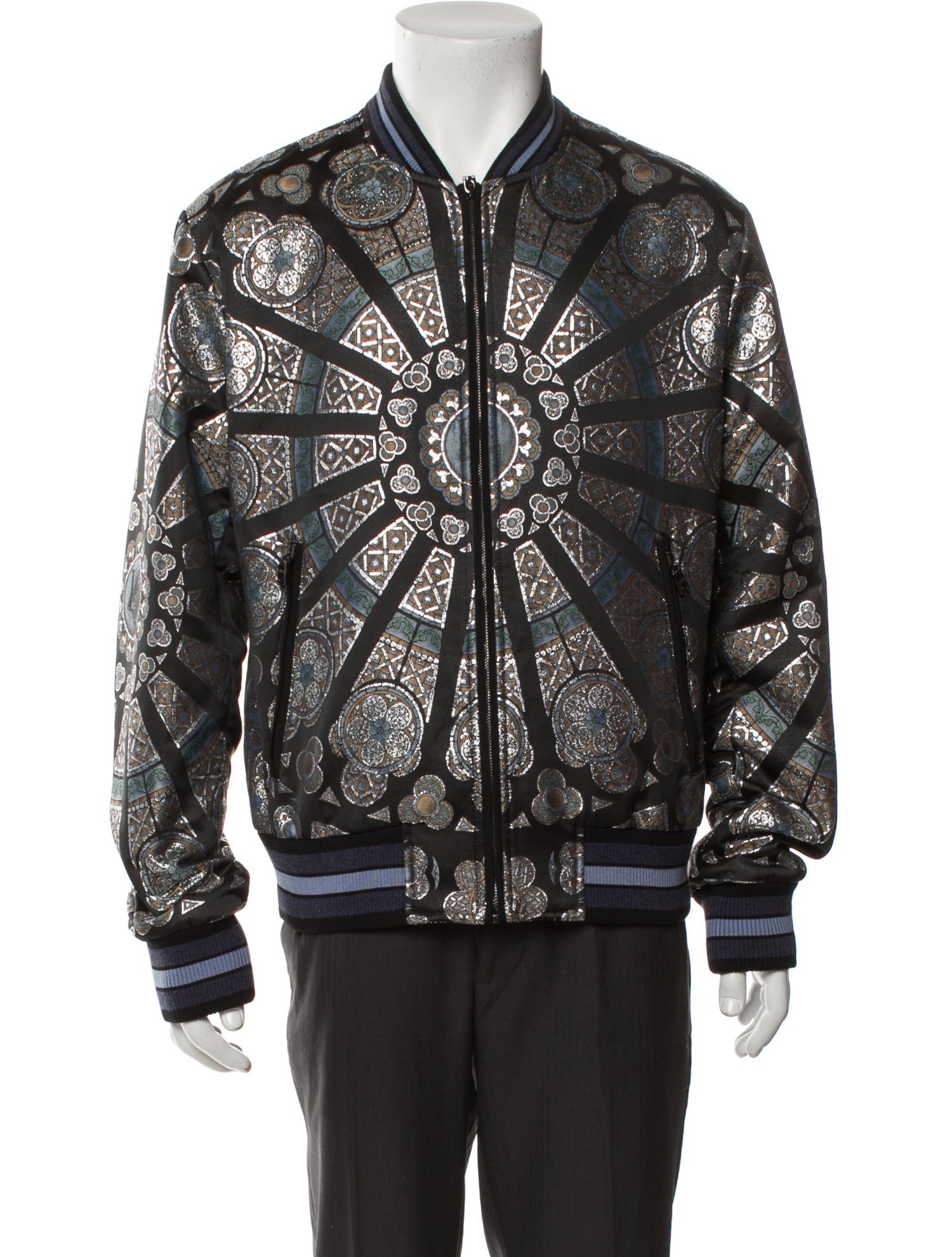Dolce & Gabbana Printed Bomber Jacket