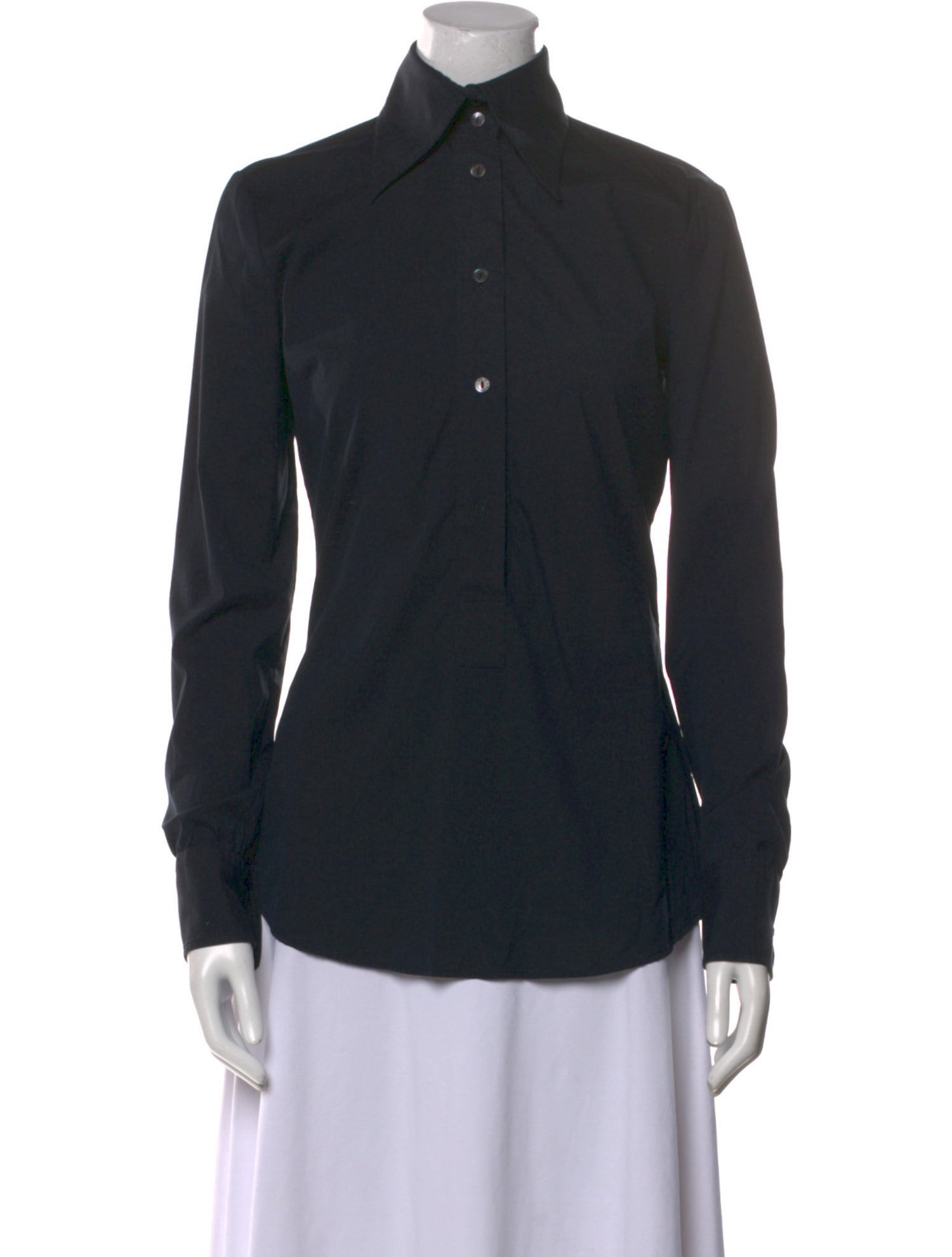 Dolce & Gabbana Long Sleeve Button-Up Top