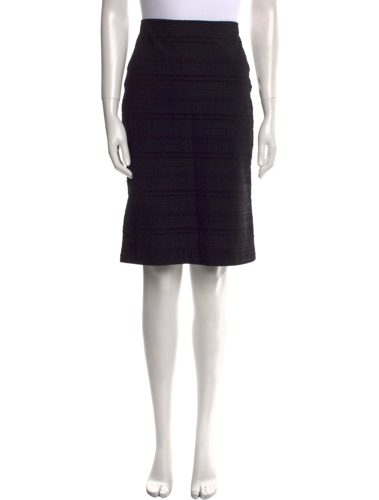 Dolce & Gabbana Tweed Pattern Knee-Length Skirt