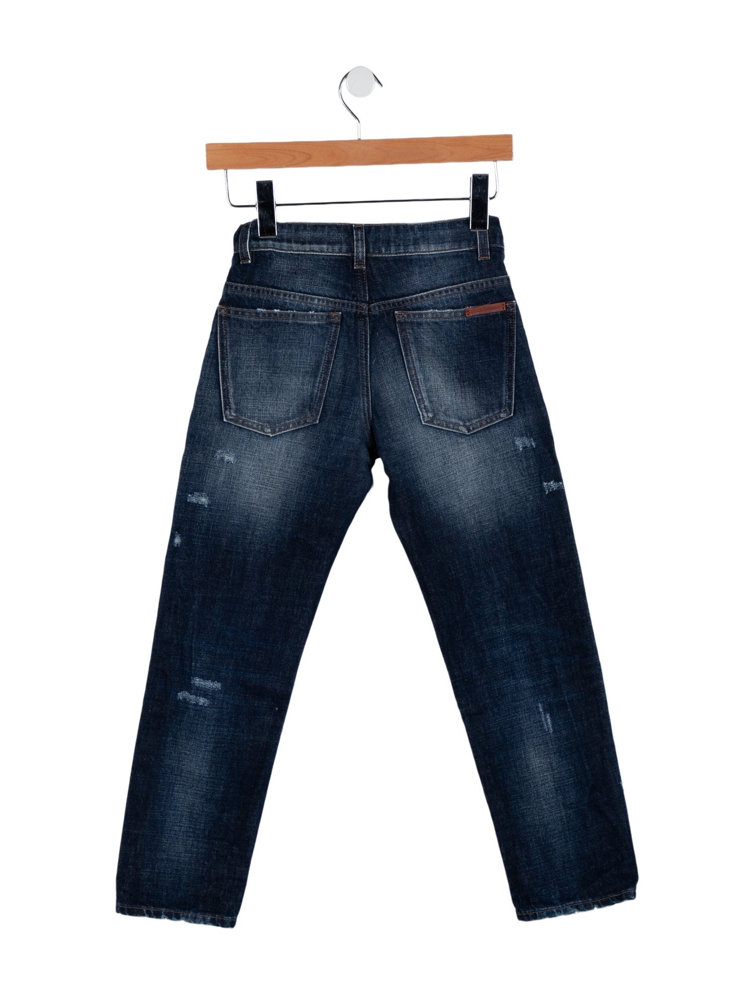 Dolce & Gabbana Boys' Distressed Denim Jeans