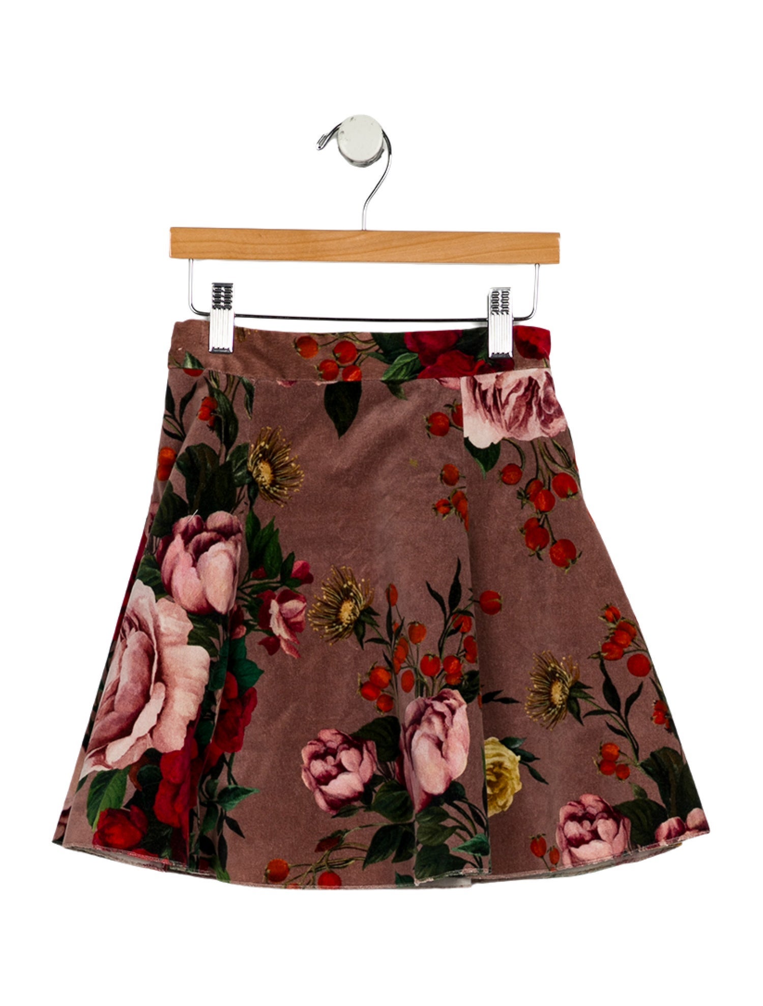 Dolce & Gabbana Girls Floral Skirt