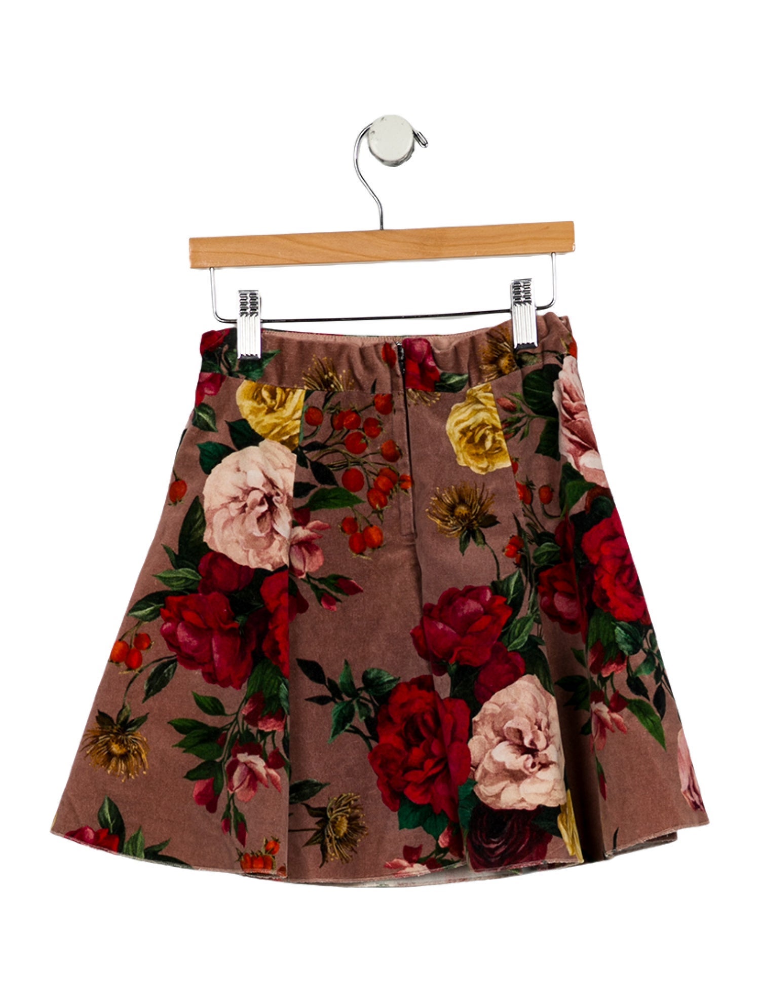 Dolce & Gabbana Girls Floral Skirt