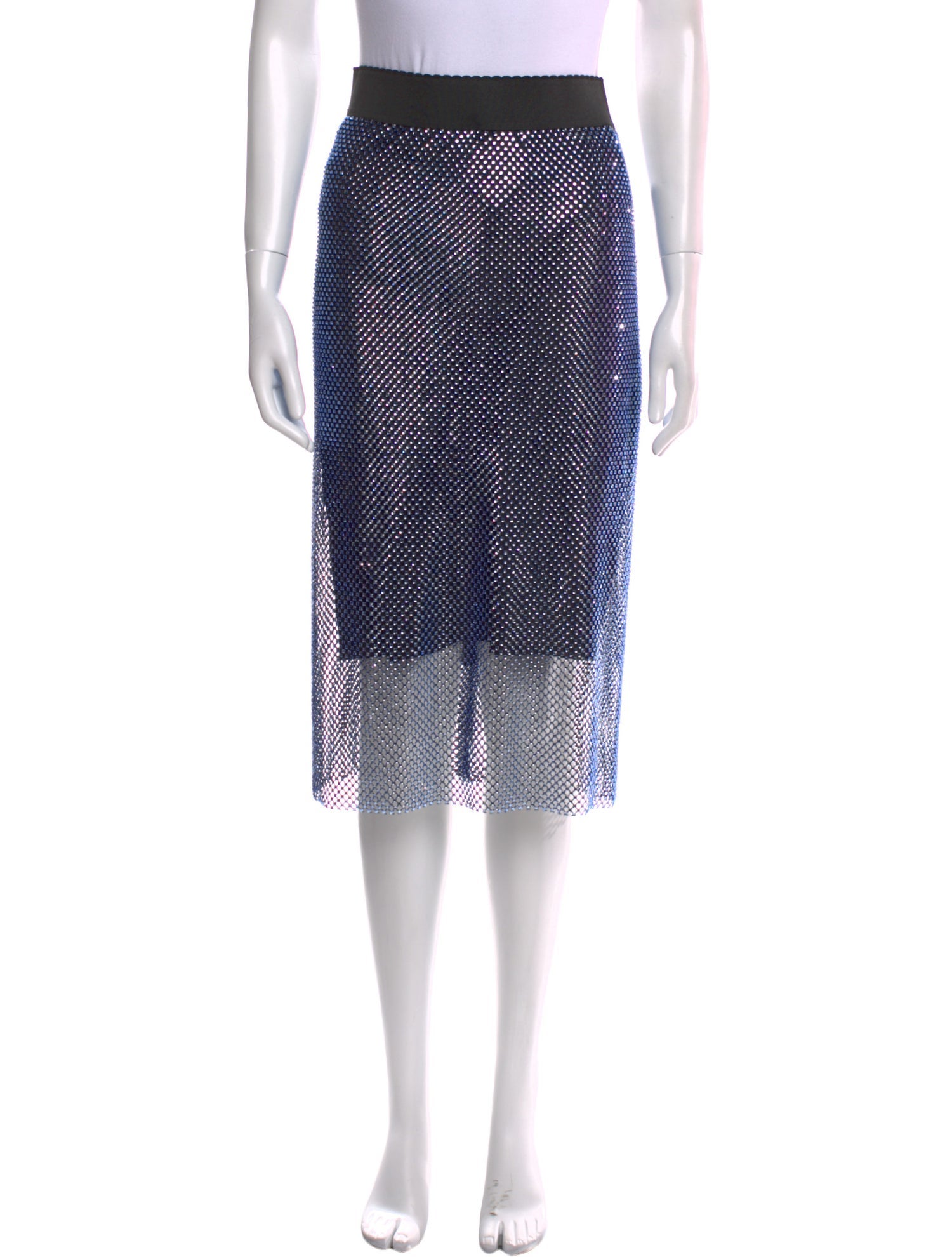 Dolce & Gabbana Printed Knee-Length Skirt