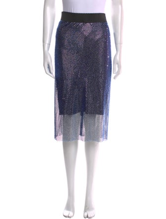 Dolce & Gabbana Printed Knee-Length Skirt