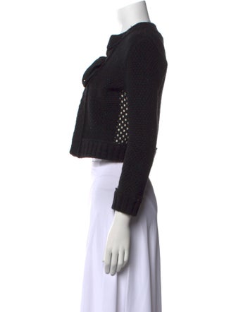 D&G Wool Tie Neck Sweater