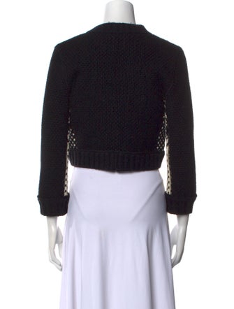 D&G Wool Tie Neck Sweater