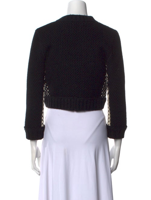 D&G Wool Tie Neck Sweater