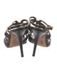 Dolce & Gabbana Lizard Slingback Sandals