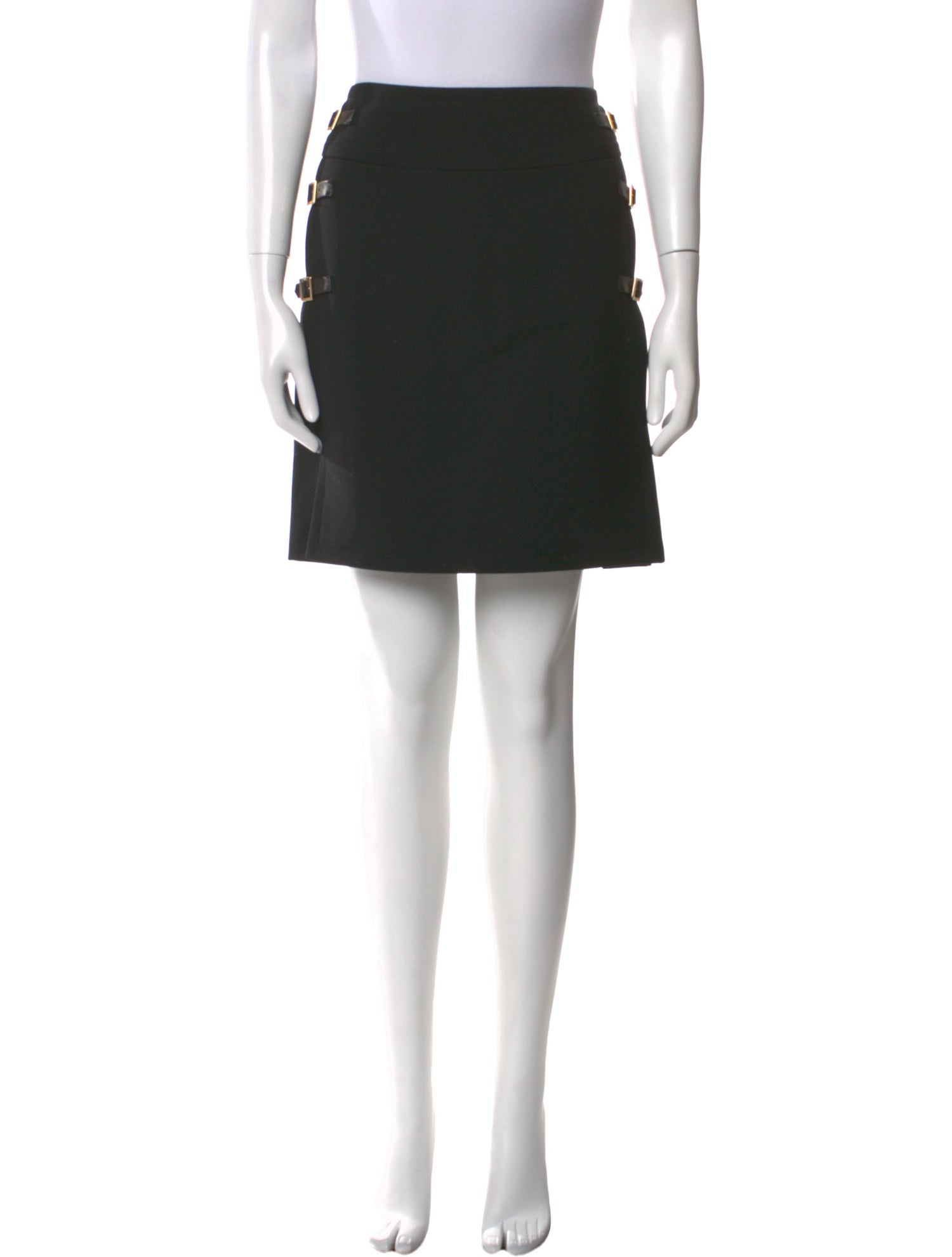 Dolce & Gabbana Virgin Wool Mini Skirt