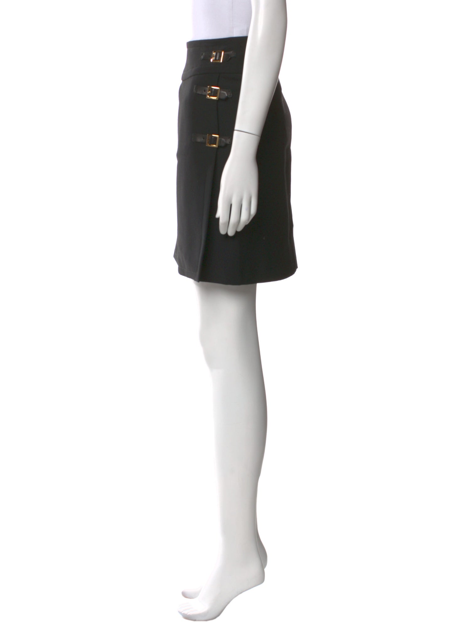 Dolce & Gabbana Virgin Wool Mini Skirt