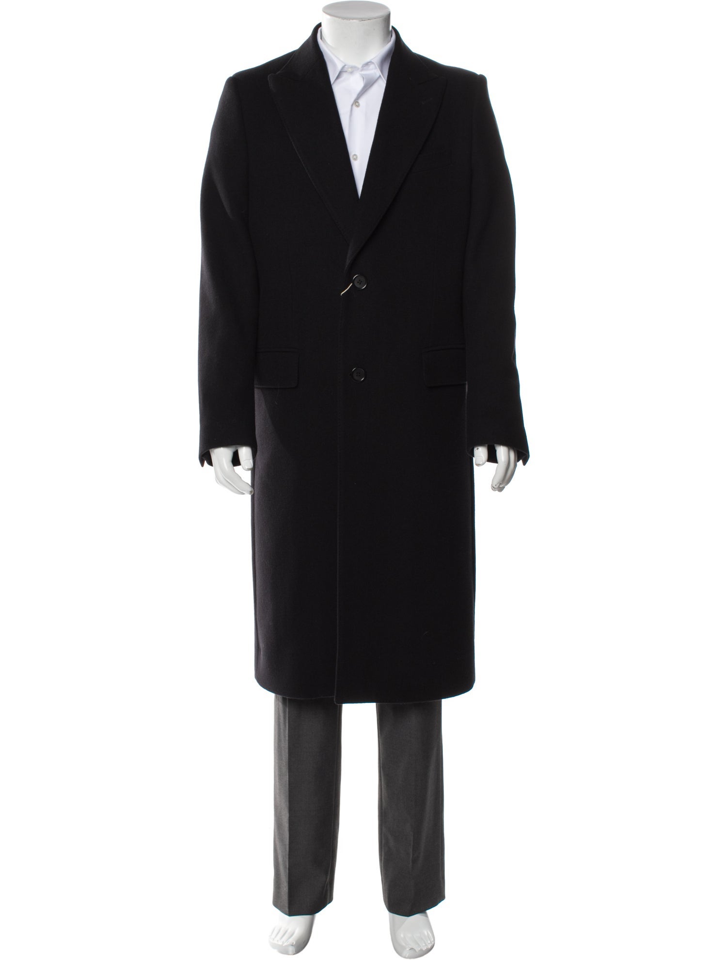 Dolce & Gabbana Virgin Wool Overcoat