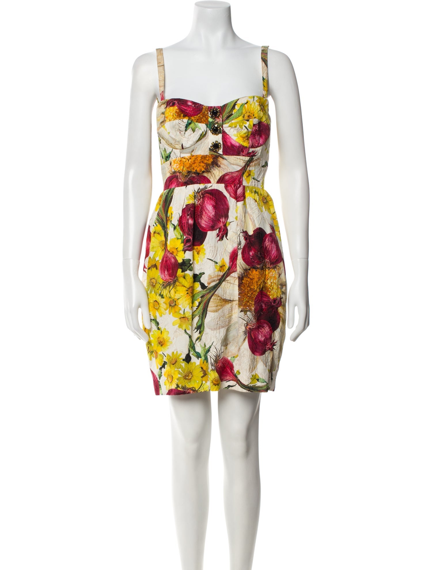 Dolce & Gabbana Printed Mini Dress