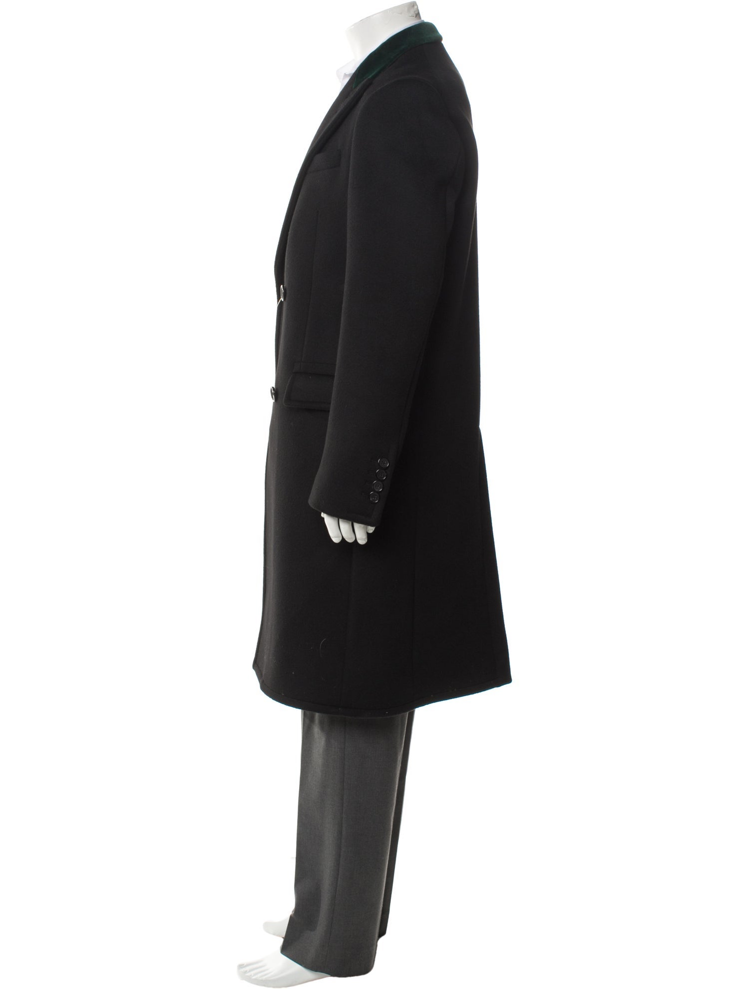Dolce & Gabbana Virgin Wool Overcoat w/ Tags