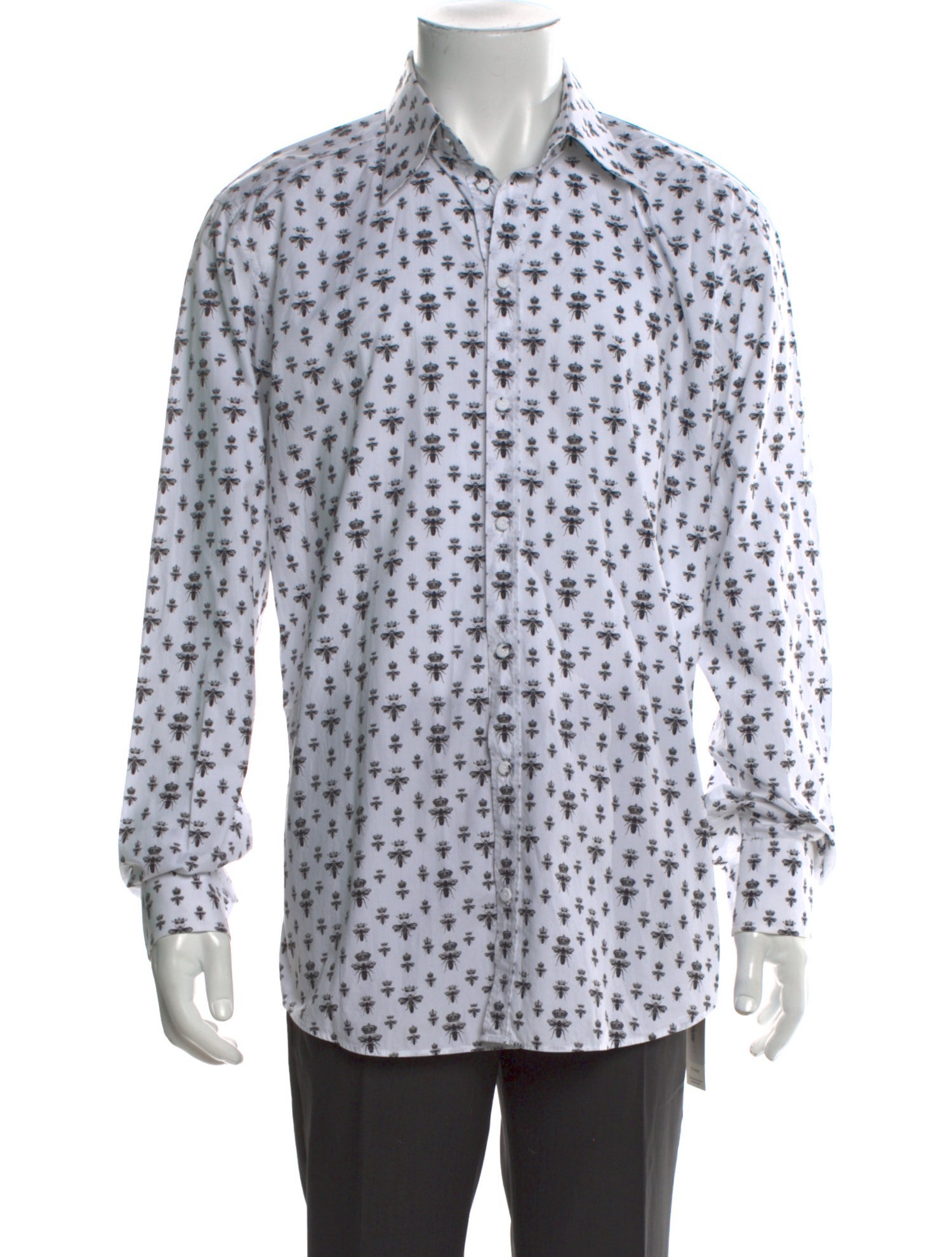 Dolce & Gabbana Printed Long Sleeve Shirt