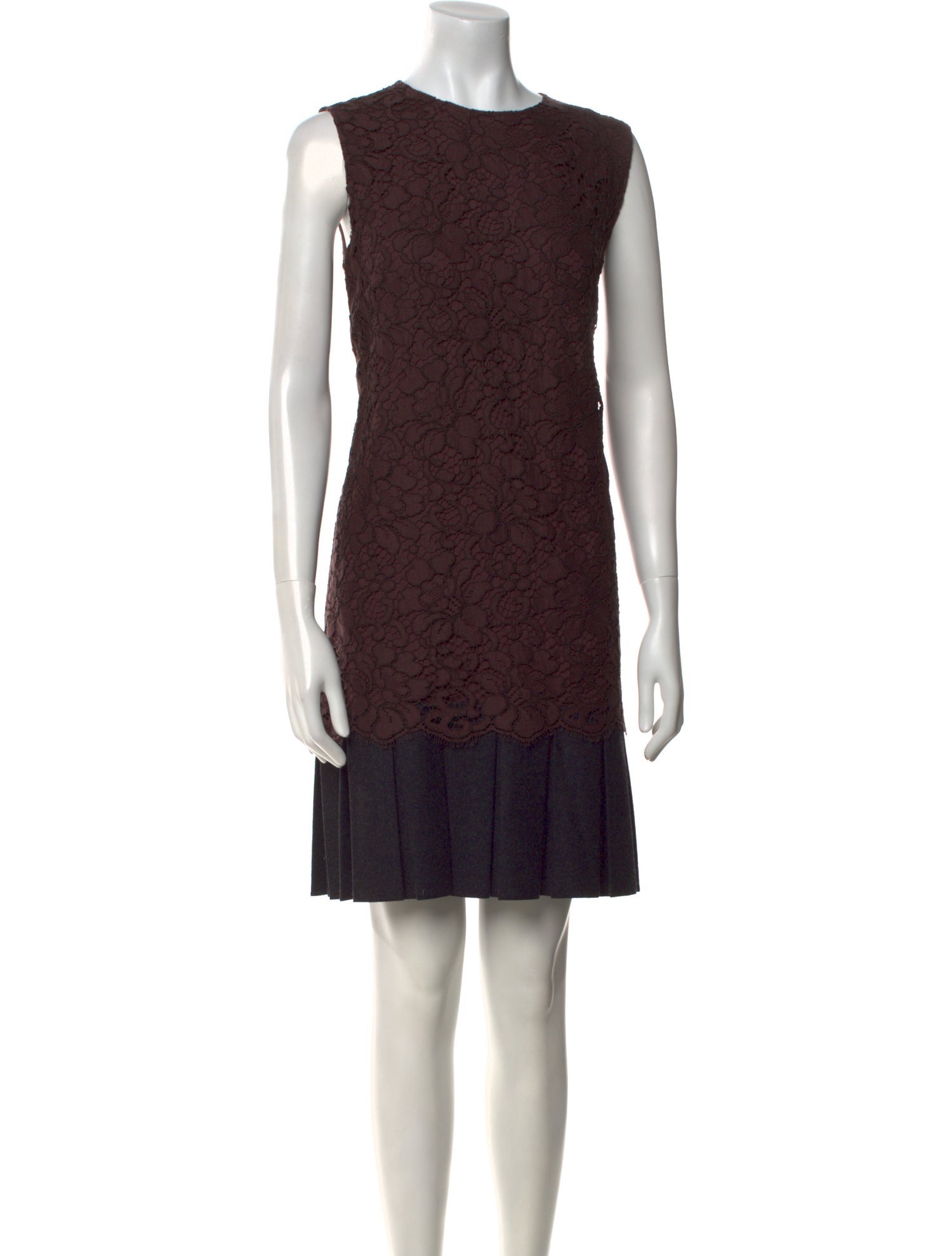 Dolce & Gabbana Crew Neck Mini Dress w/ Tags