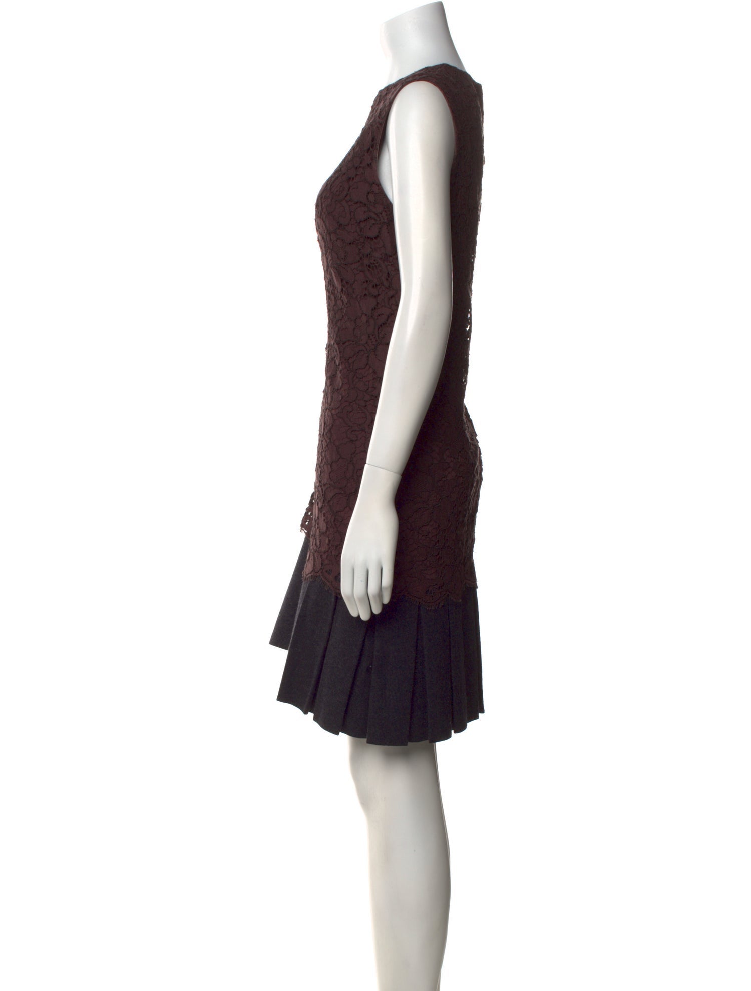 Dolce & Gabbana Crew Neck Mini Dress w/ Tags