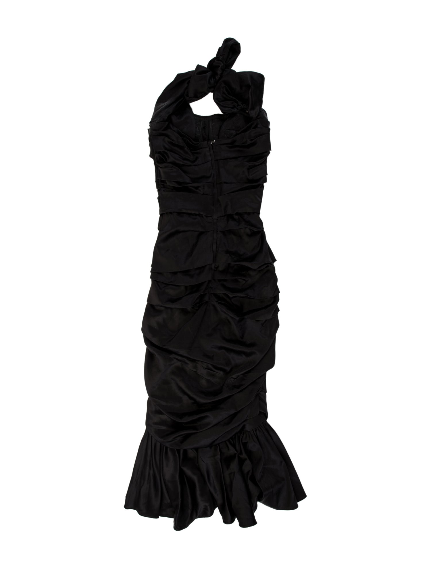 Dolce & Gabbana Silk Midi Length Dress