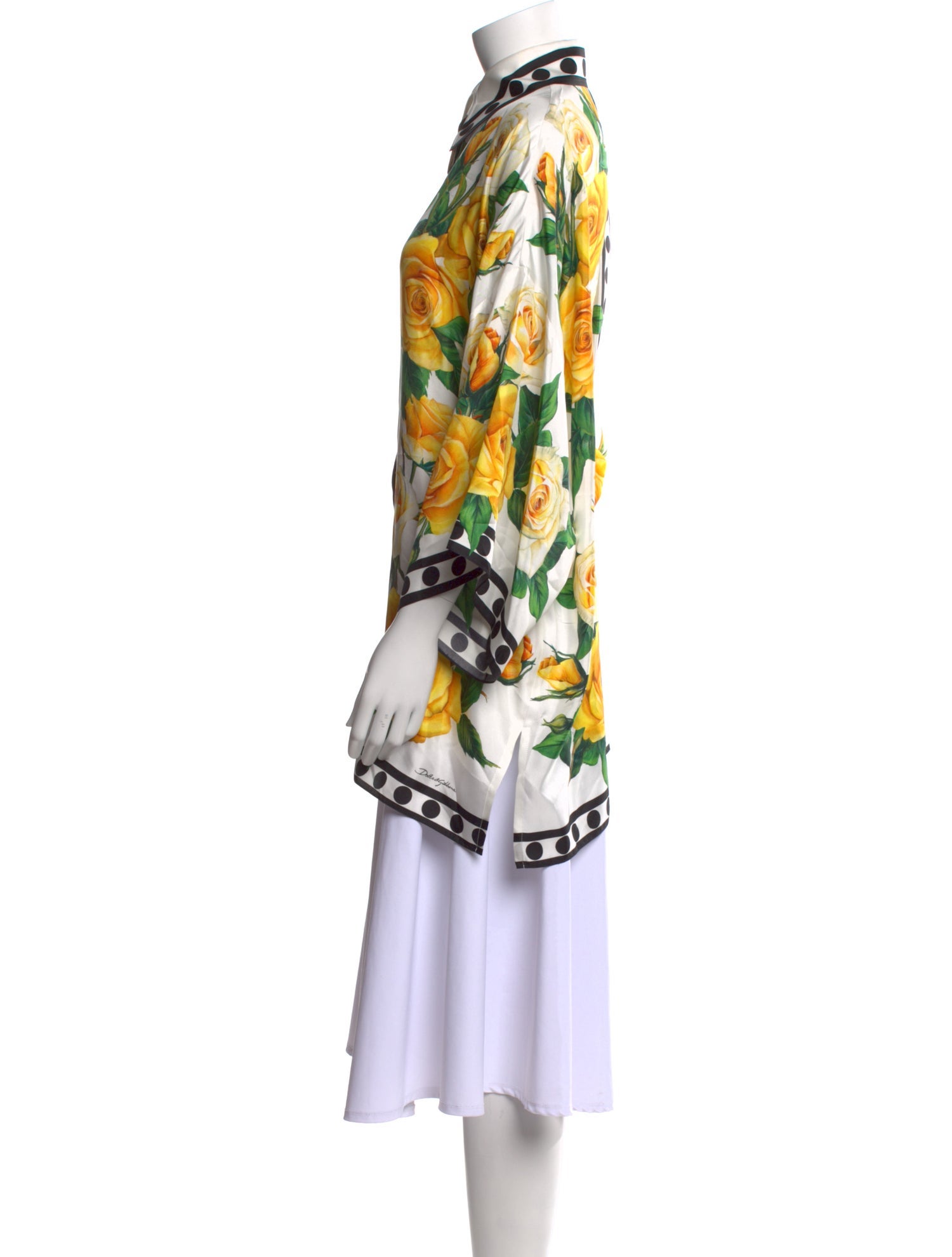 Dolce & Gabbana Silk Printed Tunic