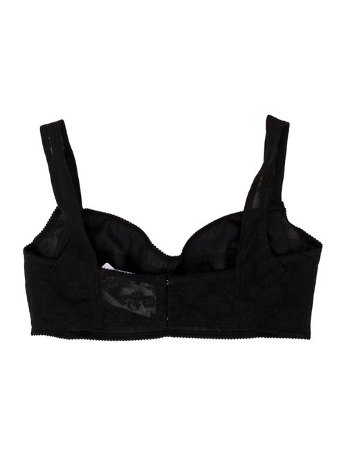 Dolce & Gabbana Lace Trim Embellishment Pajamas