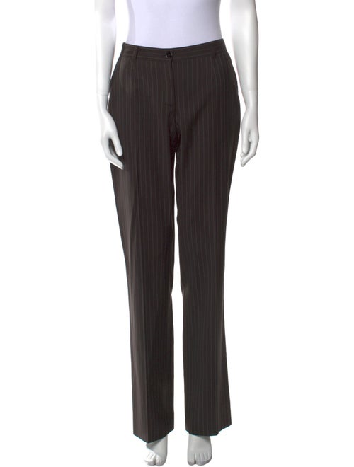 Dolce & Gabbana Striped Straight Leg Pants
