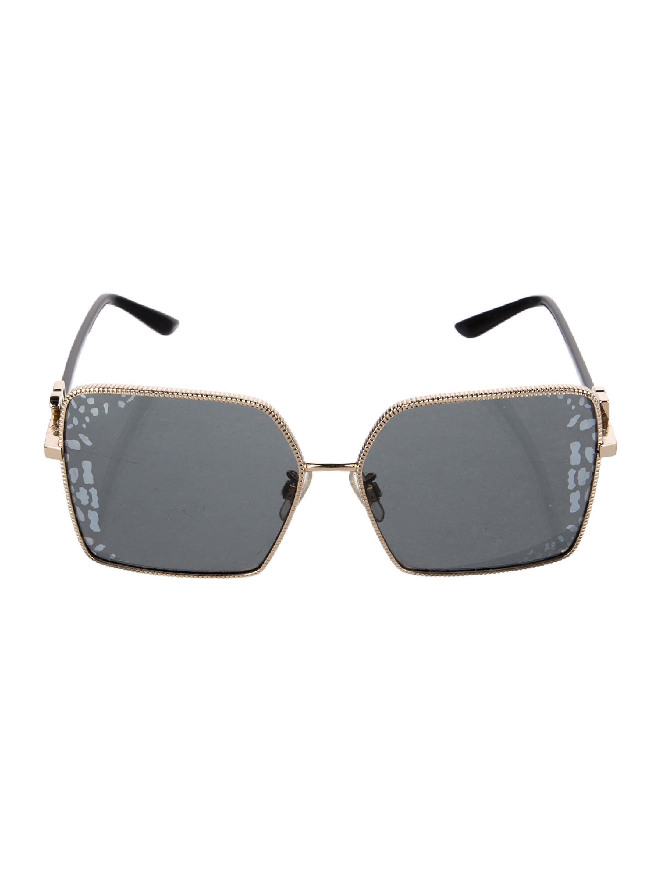 Dolce & Gabbana Oversize Tinted Sunglasses