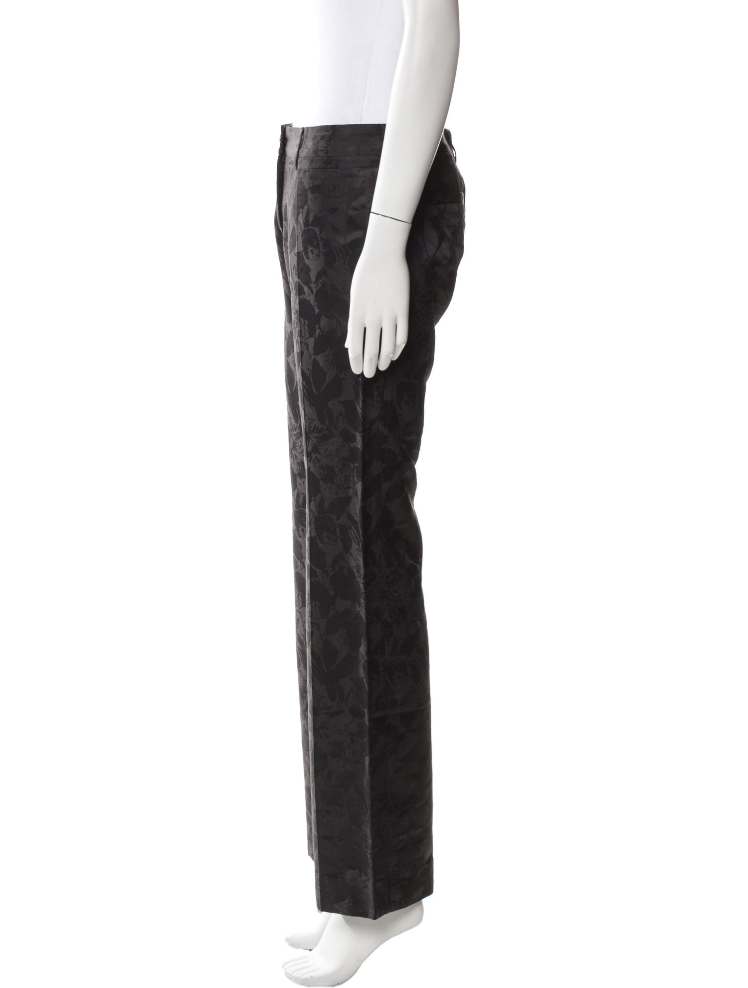 Dolce & Gabbana Wool Wide Leg Pants