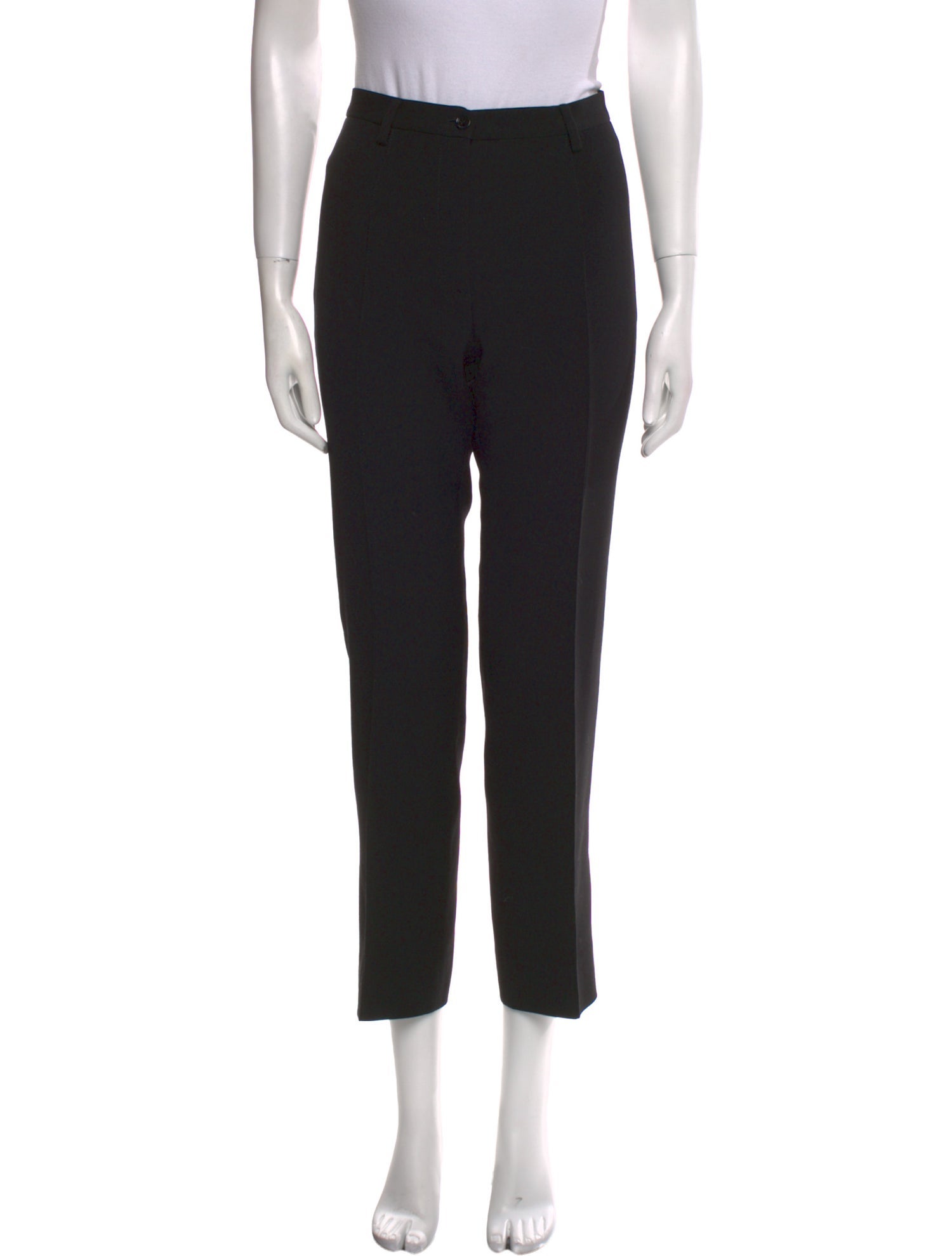 Dolce & Gabbana Virgin Wool Skinny Leg Pants