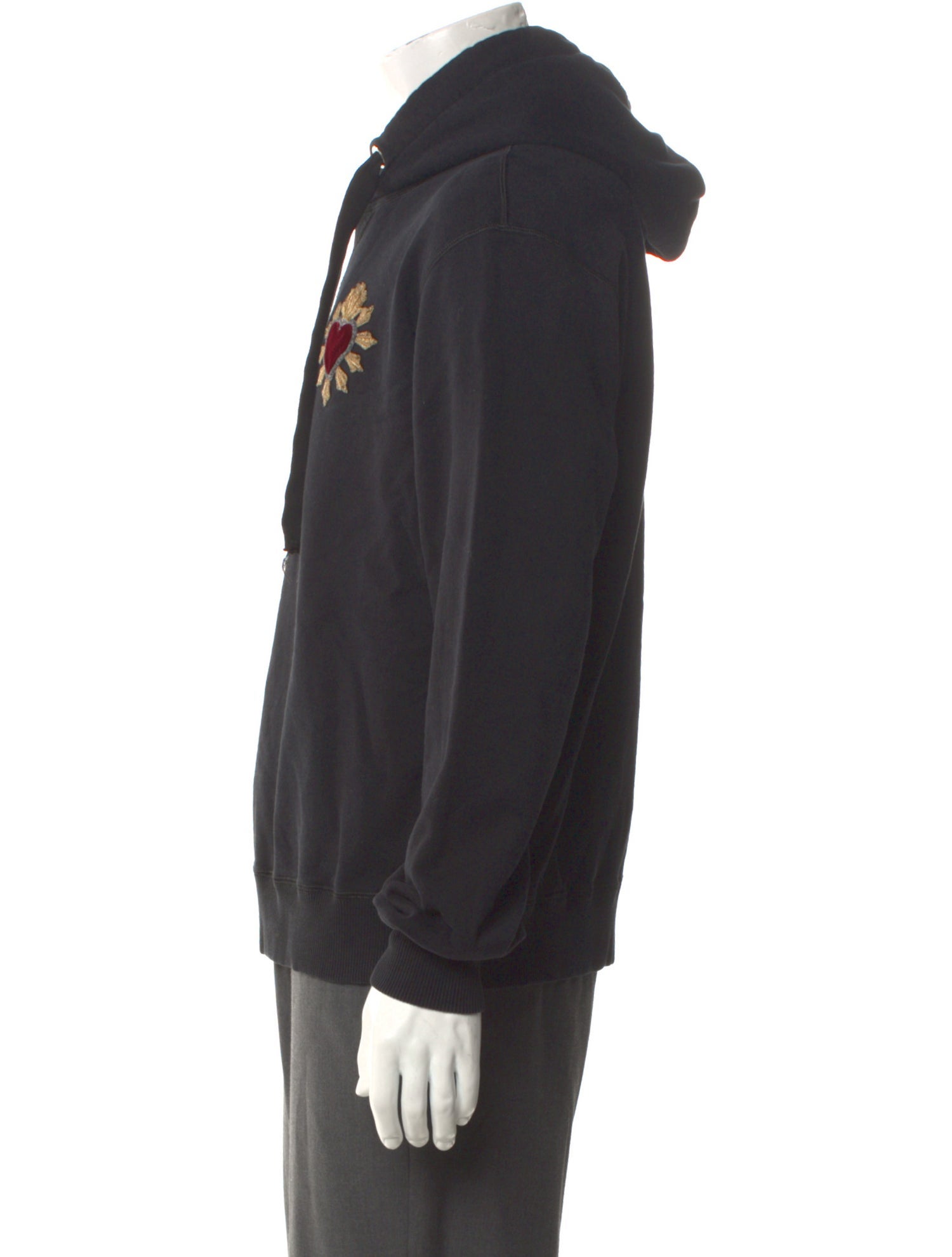 Dolce & Gabbana Graphic Print Crew Neck Hoodie