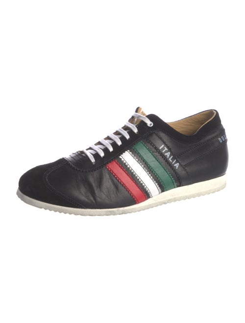 Dolce & Gabbana Leather Striped Sneakers