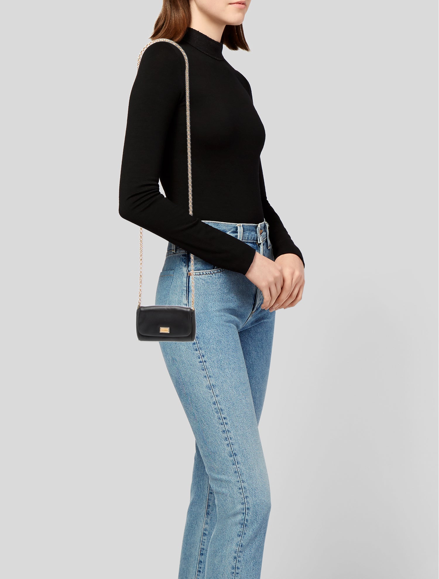 Dolce & Gabbana Leather Crossbody Bag