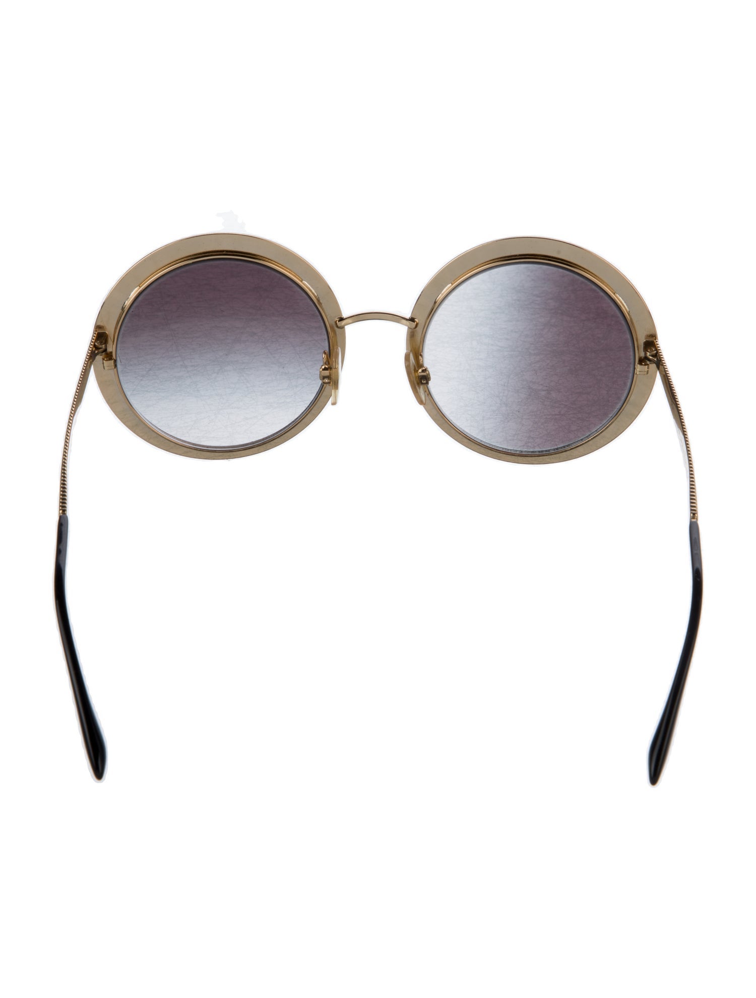 Dolce & Gabbana Oversize Gradient Sunglasses