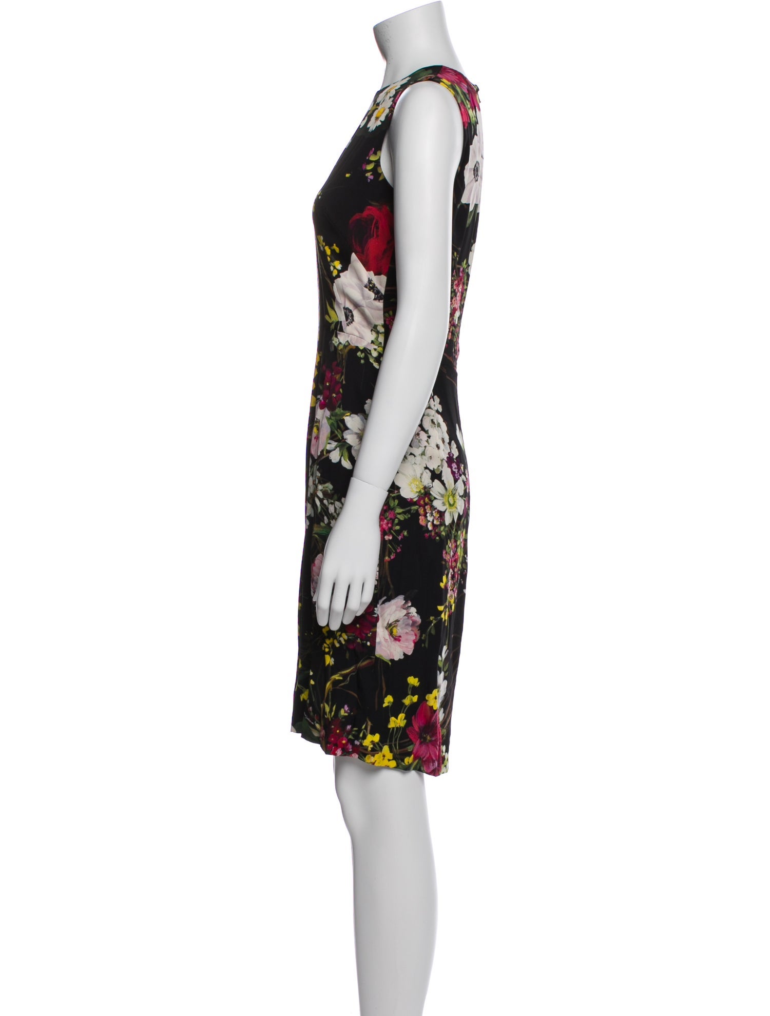Dolce & Gabbana Silk Knee-Length Dress