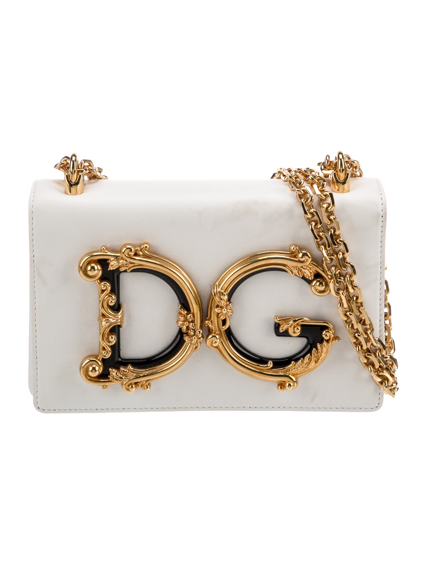 Dolce & Gabbana Leather DG Girls Small