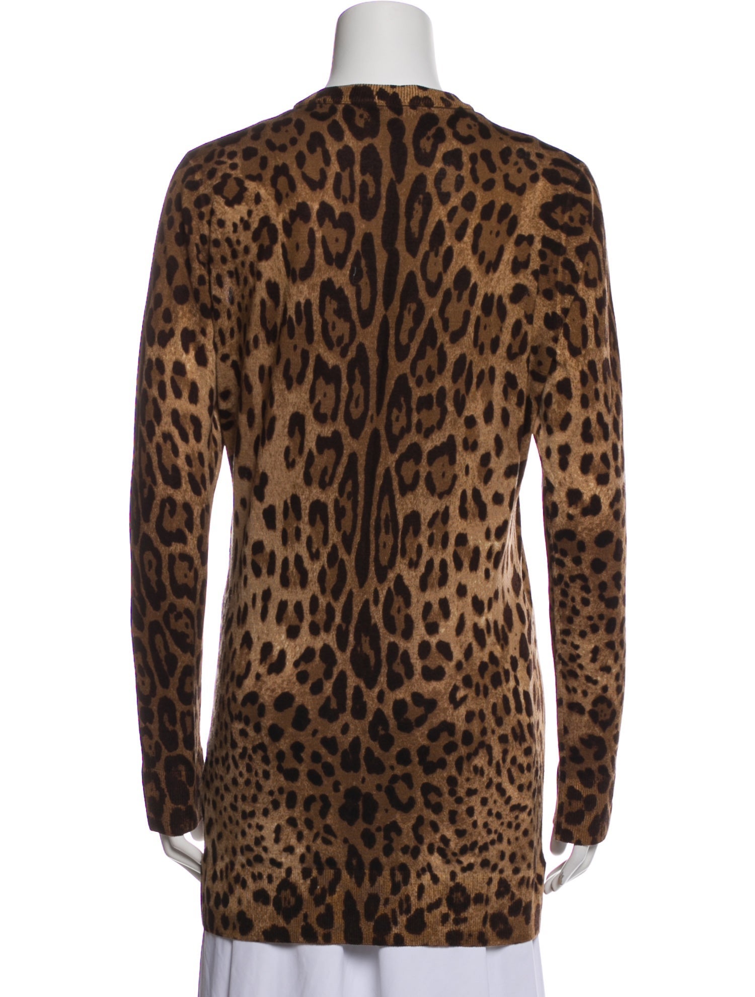 Dolce & Gabbana Animal Print Blazer