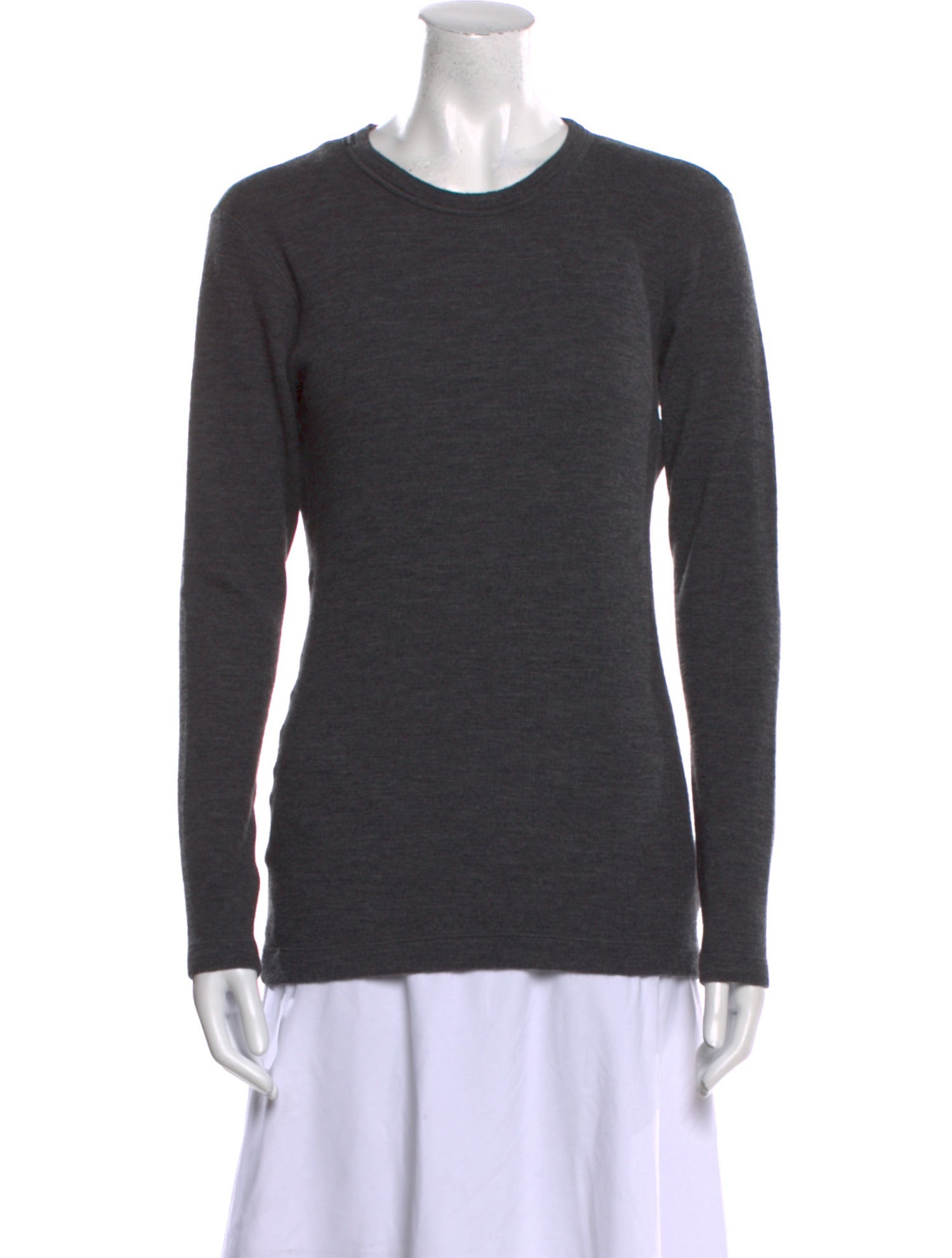 Dolce & Gabbana Virgin Wool Scoop Neck Sweater